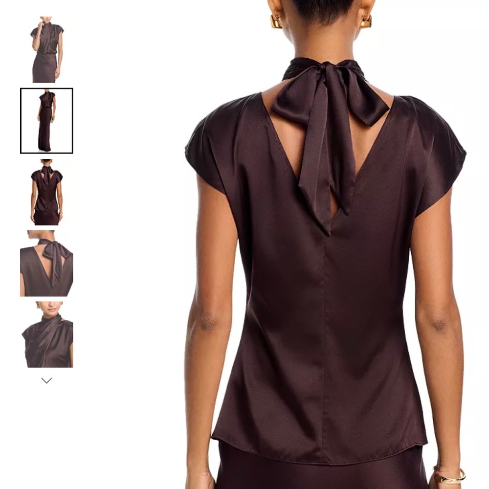 Veronica Beard Dark Brown Skirt Set - Picture 6 of 6